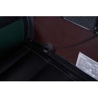 Лодка моторная килевая Kitt Boats 370 НДНД зелено-черный